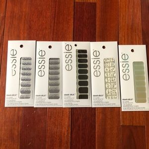 5 Essie UV cured nail polish strips (all 5 for $9)
